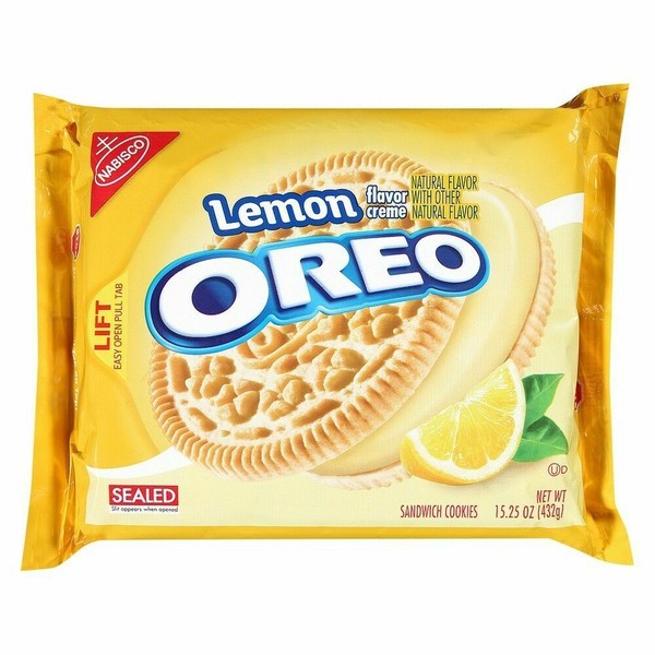 Oreo Double Stuf Heads Or Tails Sandwich Cookies, 15.25 OZ for sale