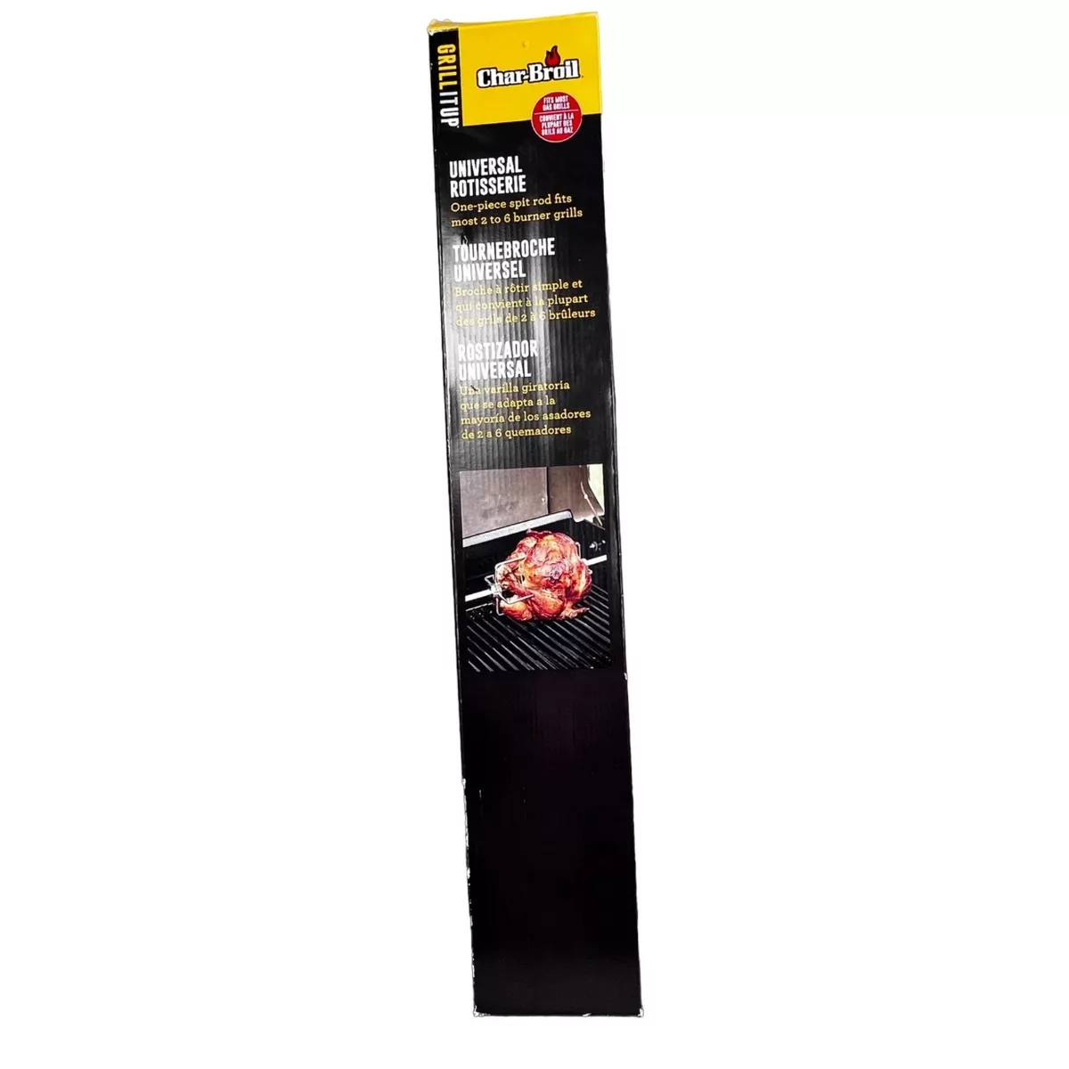 Char broil universal hot sale rotisserie