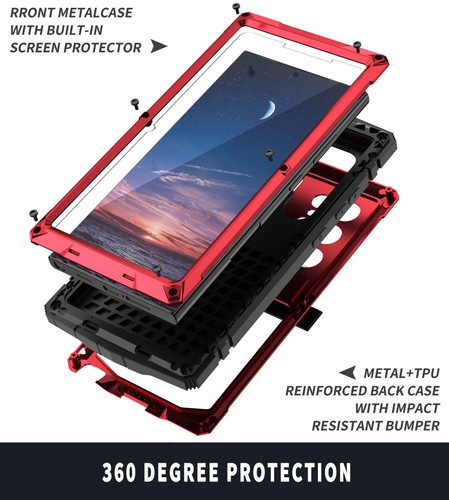 Coque Métallique Pour Samsung S24 Ultra S24 Plus Gorilla Résistante Aux Chocs - Photo 6 sur 60