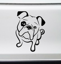 BULLDOG Vinyl Sticker -V2- English American Bully Dog Puppy - Die Cut Decal