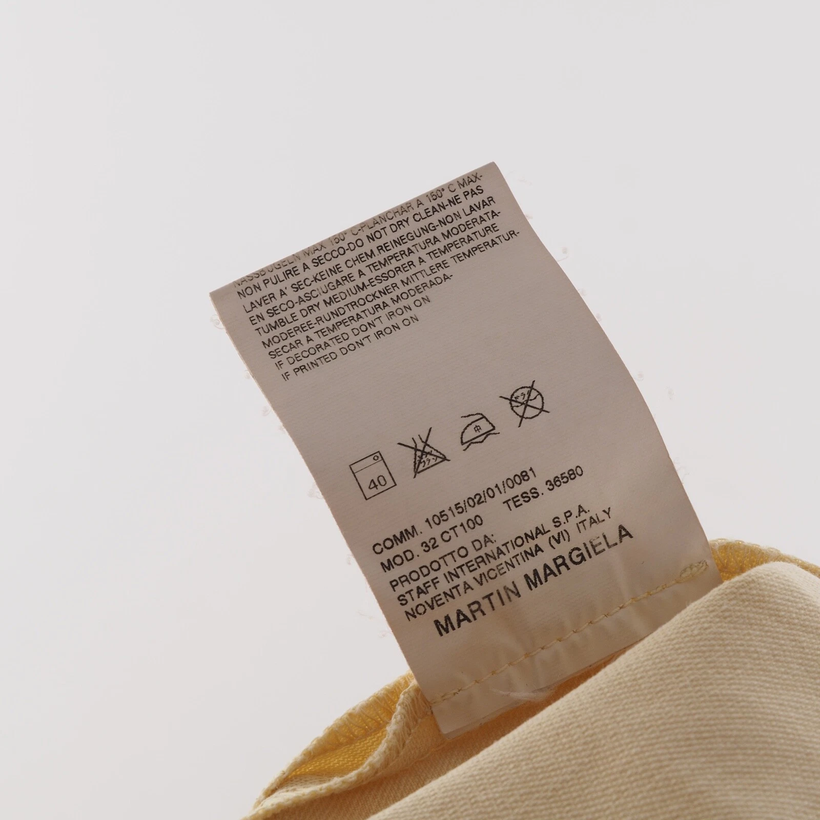 MAISON MARGIELA Abito Maison Martin Margiela MM6 Vintage Donna Beige 42 US6 S Small Raro