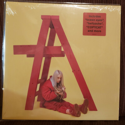 Billie Eilish - Don't Smile At Me LP NEW Red Colored Vinyl Album