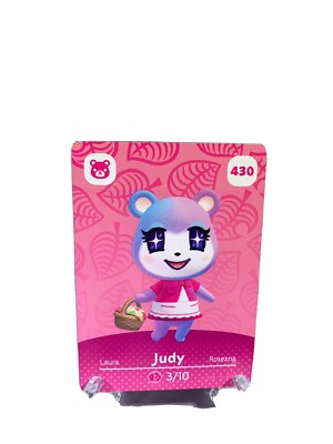 Nintendo Animal Crossing Series 5 amiibo Cards - JUDY #430