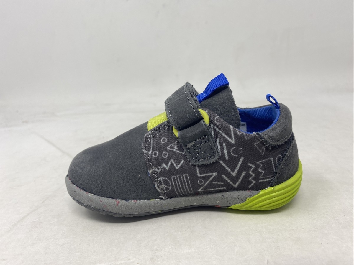 Merrell Unisex Kids' M-Bare Casual Shoes, Grey/Neon, 4M US
