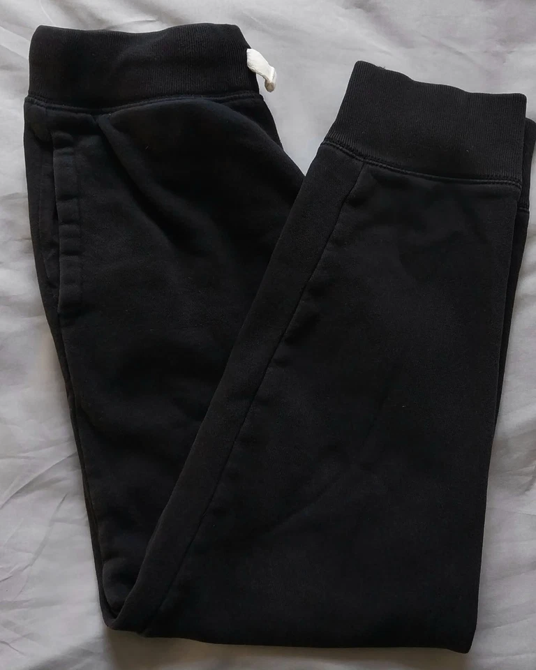Pantalones deportivos Gap de vellón con logotipo para niños talla L cordón negro ~ Nuevos Foto 2 de 4