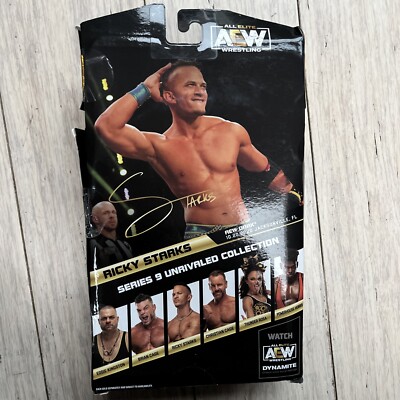 AEW All Elite Wrestling Unrivaled Ricky Starks 6 in Action Figure