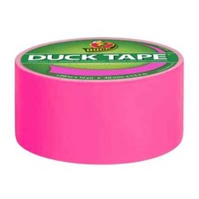Color Duck Tape  Brand Duct Tape - Neon Pink, 1.88 in. x 15 yd.