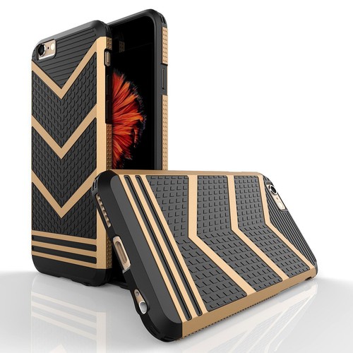 iPhone 6 & iPhone 6 Plus Luxus Armor Hybrid 2-in-1 stoßfeste Schutzhülle - Bild 5 von 13