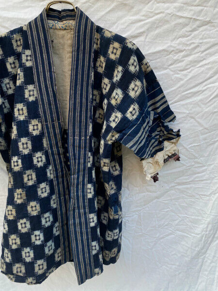 Japanese 1930-40's Vintage Boro Cotton Kimono Nor… - image 3