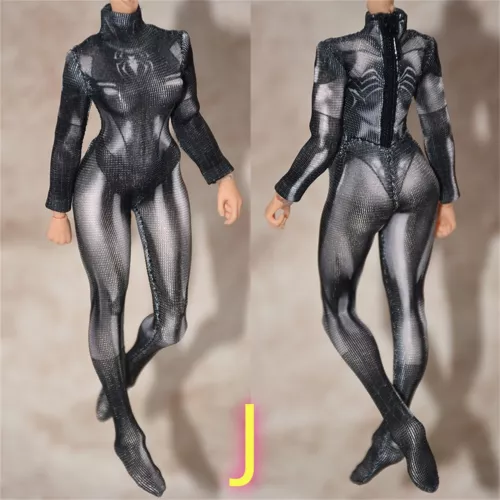 1/12 weibliche Strumpfhosen Kampf Overall Body Kleidung Passform 6" TBL PH Actionfigur - Bild 2 von 40