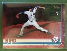 2019 Topps Update #US80 Mother's Day Pink Parallel Kyle Bird RC 34/50 Rangers