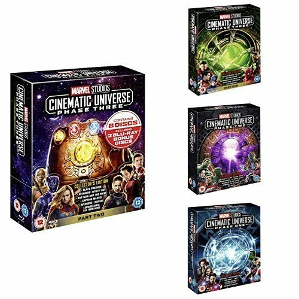 Marvel Cinematic Universe Phase 1-3 Complete Collection [Blu