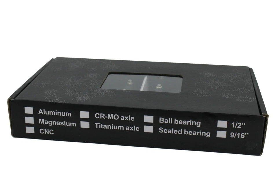 Lightweight Flat BMX/MTB Bike Pedal Platform Bicycle Pedals w/ Anti-Slip Pin  - image 2 of 2