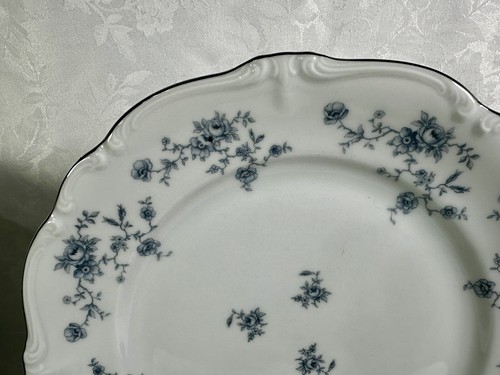 Vintage China Johann Haviland (3) 10" Dinner Plates & 7.5” Bowl, Bavaria Germany - Picture 5 of 14
