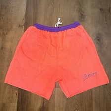 Vtg 80s 90s Swim Trunks Cancun Shorts Nylon Neon Mexico jams Festival Men Medium