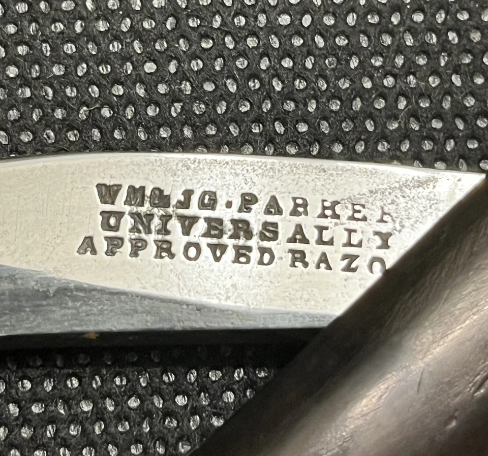 Navaja antigua raramente vista William & George Parker aprobada universalmente Foto 2 de 4