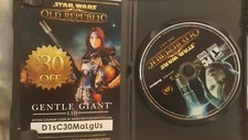 Star Wars: The Old Republic (PC, 2011) with codes 3 disc game 