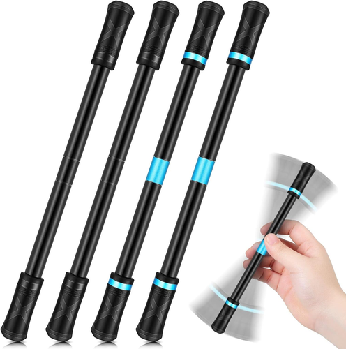 4 Pieces Pen Spinning Spinner Finger Rotating Gaming Trick Pen Mod Stress Releas - Picture 9 of 14