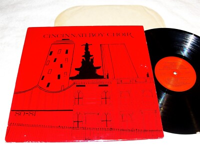 Cincinnati Boy Choir ''1980-81'' Vinyl LP, Nice VG++!, on Advent, Private