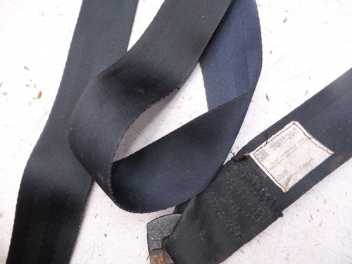 74-81 Camaro Firebird Original Seat Belts Receivers Retractors Belt Set Black GM - Picture 11 of 24