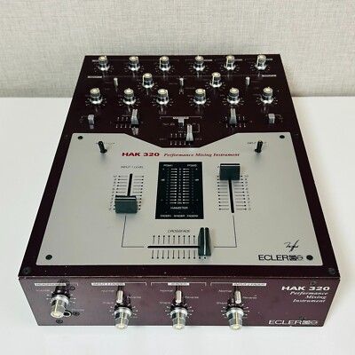 希少 ECLER HAK 320 DJミキサー Ecler HAK 320 DJ Mixer Audio Spain | eBay