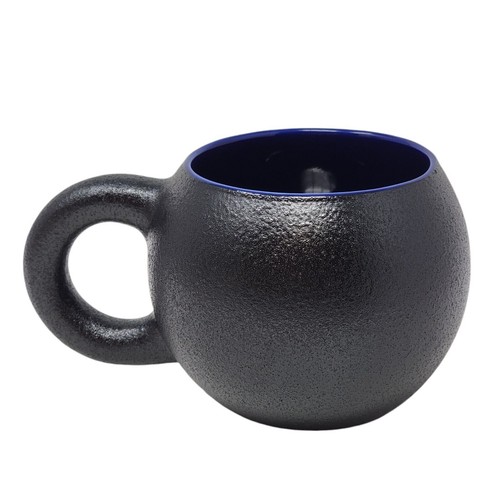 Starbucks Halloween Cauldron Mug Witchy Black Purple 2020 Textured Round New - Picture 4 of 8