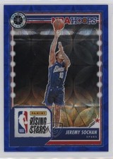 2023-24 NBA Hoops Premium Stock Rising Stars Blue Prizm 19/25 Jeremy Sochan 0c3