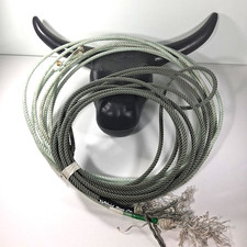 AJ Tack Steer Head Lasso Training Roping Dummy Rope Set 25'  30' Willard