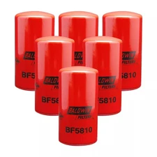 BF5810 Baldwin Fuel Filter (Pack of 6) Replace Detroit Diesel 23518482