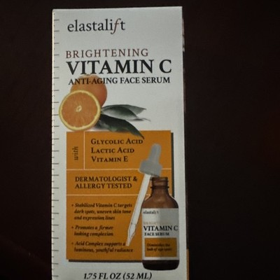 Elastalift Vitamin C Facial Serum For Age Spots, Wrinkles, & Expression Lines.