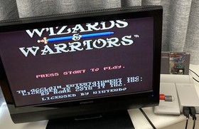 NES ~ WIZARDS & WARRIORS ~ Nintendo Game 3 Screw NES-WW-ITA Game Cart Only Pal A