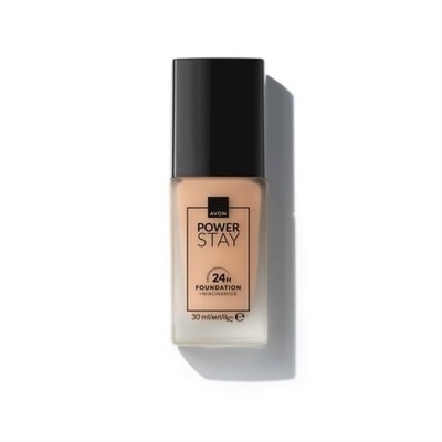 Avon Power Stay 24 Hour Longwear Liquid Foundation 210N Light Beige 30ml