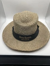 Four Roses Bourbon Straw Hat