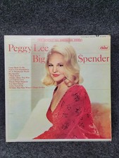 Vintage Peggy Lee Big Spender Vinyl Record LP Stereo Capitol ST 2475 1966 USA
