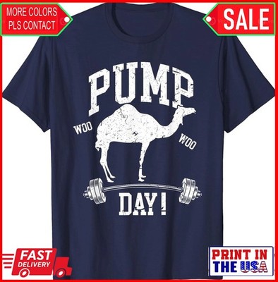 Pump Day Hump Day Camel Weight Lifting Training Gift Unisex T-Shirt