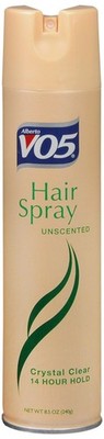 Vo5 Hair Spray Aerosol Unscented Hard-To-Hold 8.5 Oz