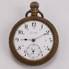 Antique Zenith Pocket Watch, Pre-Owned, Doesn't Run, No Crystal (47#47)
