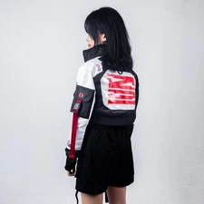 Techwear Croptop Jacket, Cybernetic Series Jacket, Cyberpunk jacket, Tactical
