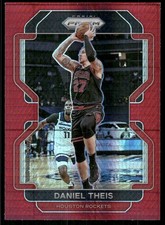 2021-22 Panini Prizm #3 Daniel Theis Hyper Red