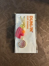 Dunkin Donuts Cup Charm Donut Limited Edition Stocking Stuffer