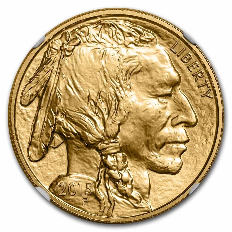 2015 1 oz Gold Buffalo MS-69 NGC - Image 2 of 3