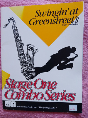 SWINGIN' AT GREENSTREET'S   -Jazz Ensemble-Big Band Notensatz Stage One Combo