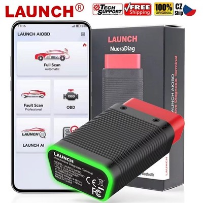 LAUNCH AIOBD Bluetooth Automotive Diagnostic Full Scan Adapter for iOS/Android