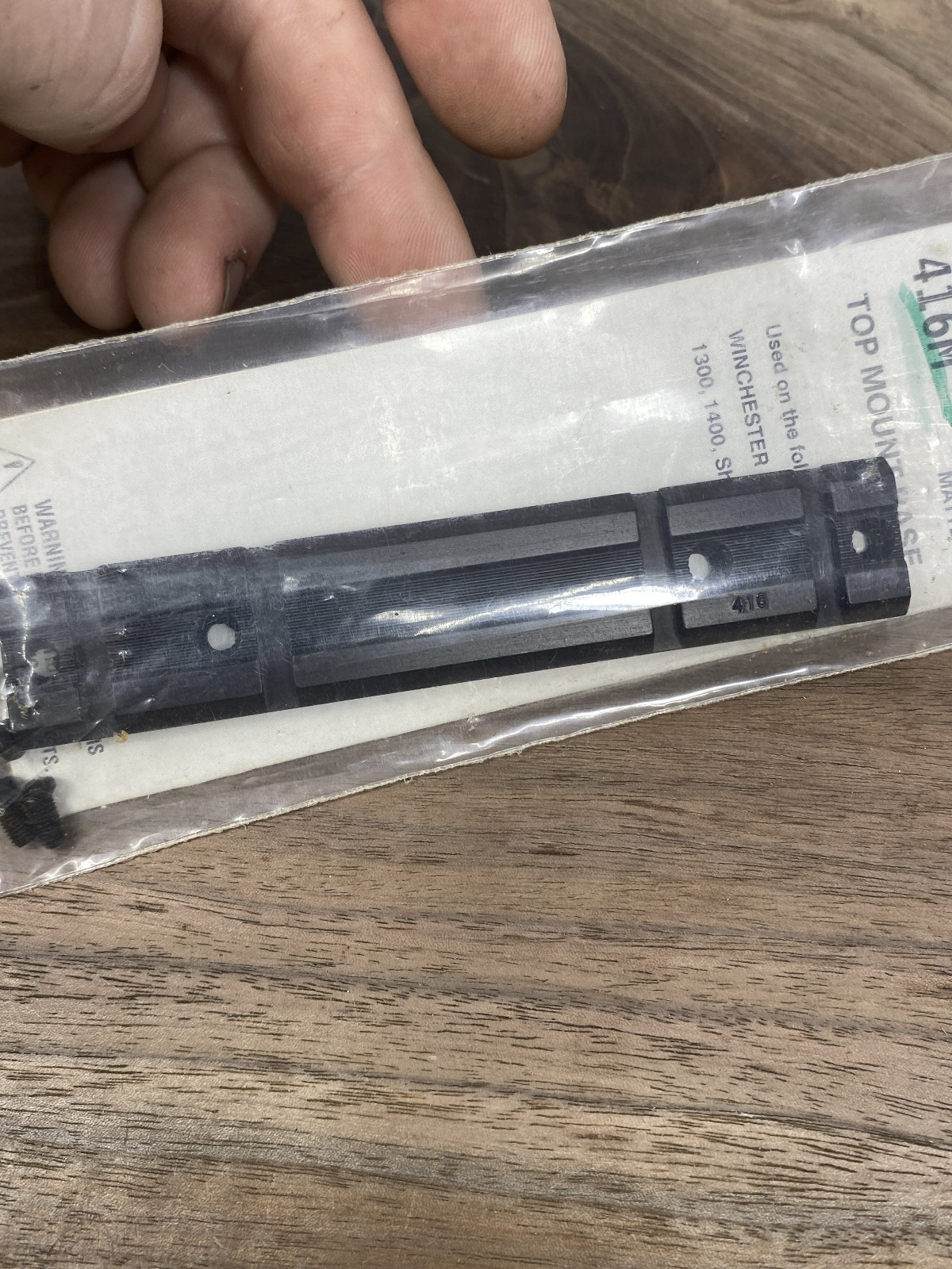 Weaver 416M Top Mount Base  Winchester 1300 1400