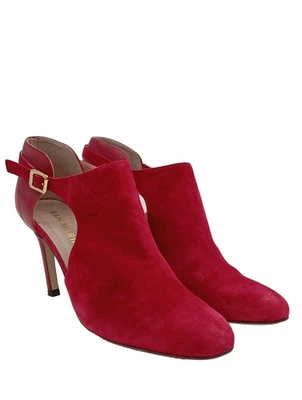 SAN MARINA Bottine ajourée Dames Bottines T EU 41 rouge style décontracté - Photo 1/4
