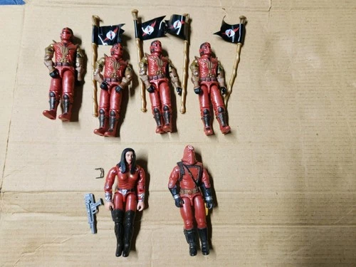 G.I.Joe 2005 TRU Exclusive Cobra Imperial Procession Set Loose inComplete 3.75"