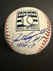 Ivan Pudge Rodriguez signed auto autographed baseball  Rangers HOF JSA inscribed