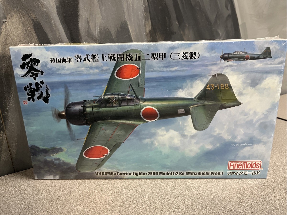 1/48 FineMolds #FZ03 A6M5a Zero Model 52 Ko Mitsubishi Prod | eBay