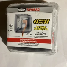 Hubbell 2-Gang Complete In-Use Cover Kit - MM2420C