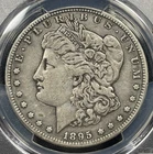 1895-S Morgan Silver Dollar $1 PCGS VF35 Very Fine Perfect Example